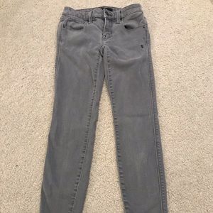 Genetic gaze grey skinny jeans, size 24.